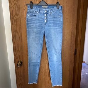 MADEWELL HIGH RISE JEANS